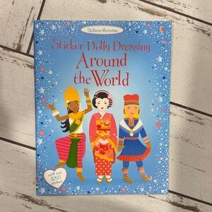 Usborne Sticker Dolly Dressing Around the World Book